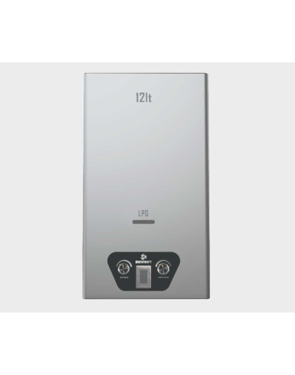 12L Stainless Steel Diaphragm Activated Gas Geyser